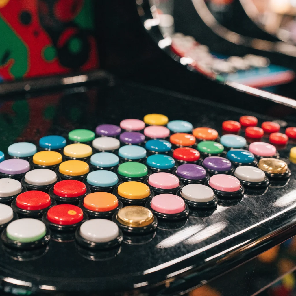 Leverless controller close-up